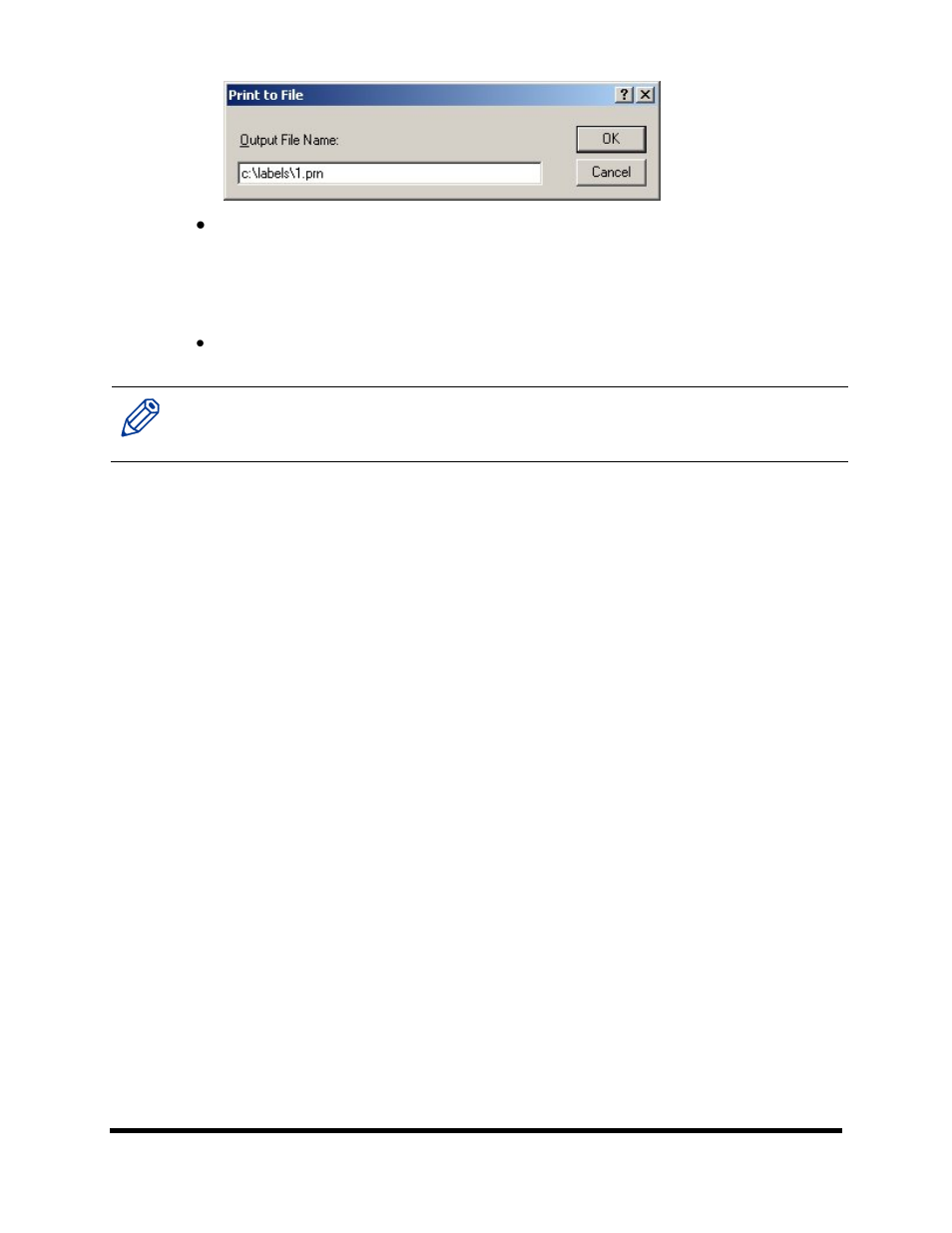 Page 61, You have usefully created a prn file | MF Digital SCRIBE 9000 User Manual | Page 62 / 73