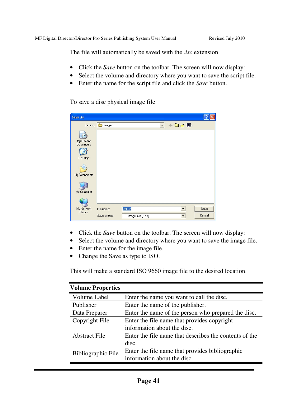 MF Digital DIRECTOR PRO Series User Manual | Page 41 / 69