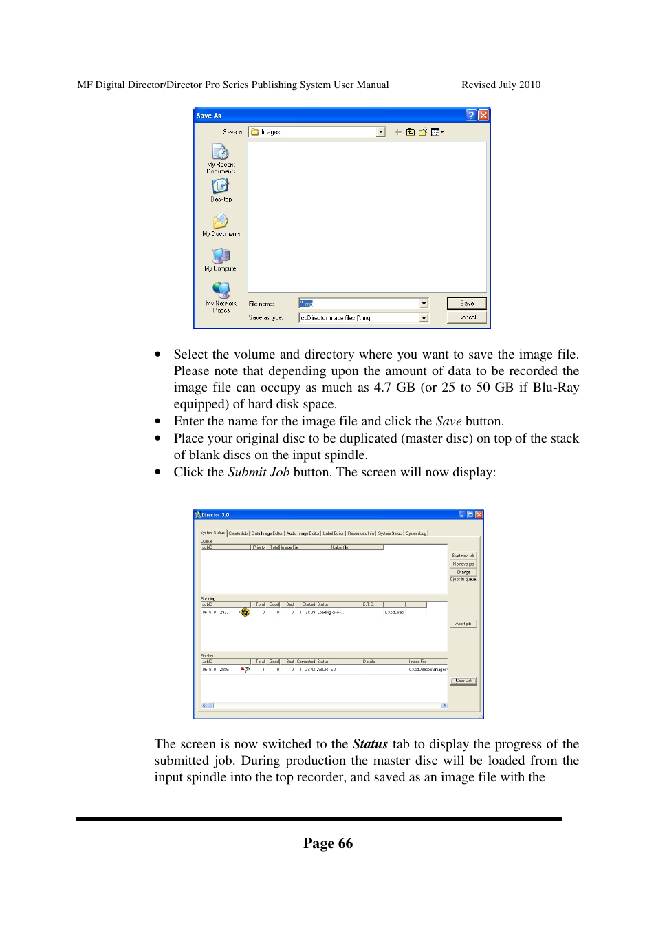 MF Digital DIRECTOR PRO Series User Manual | Page 66 / 69