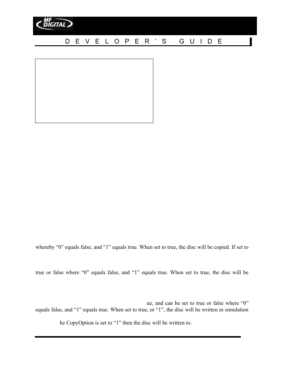 Page 11 | MF Digital DIRECTOR Developers Guide User Manual | Page 11 / 22