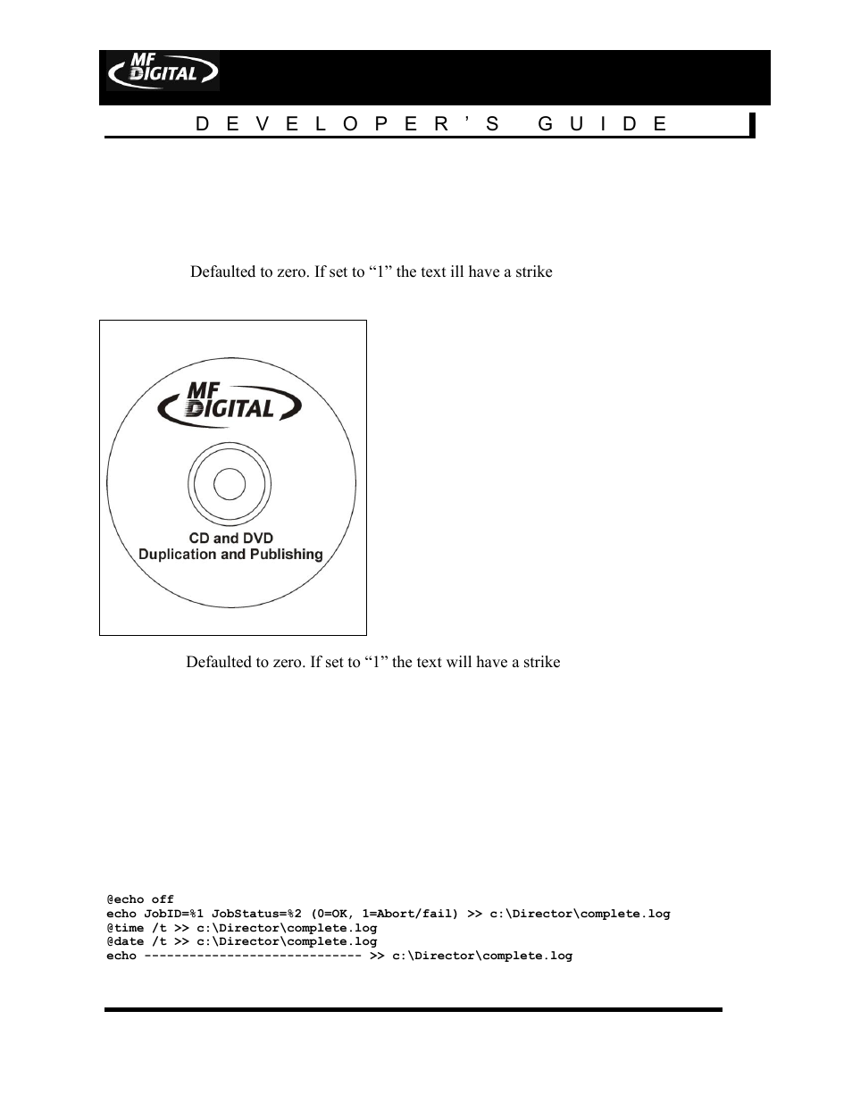 Omplete, Page 18 | MF Digital DIRECTOR Developers Guide User Manual | Page 18 / 22