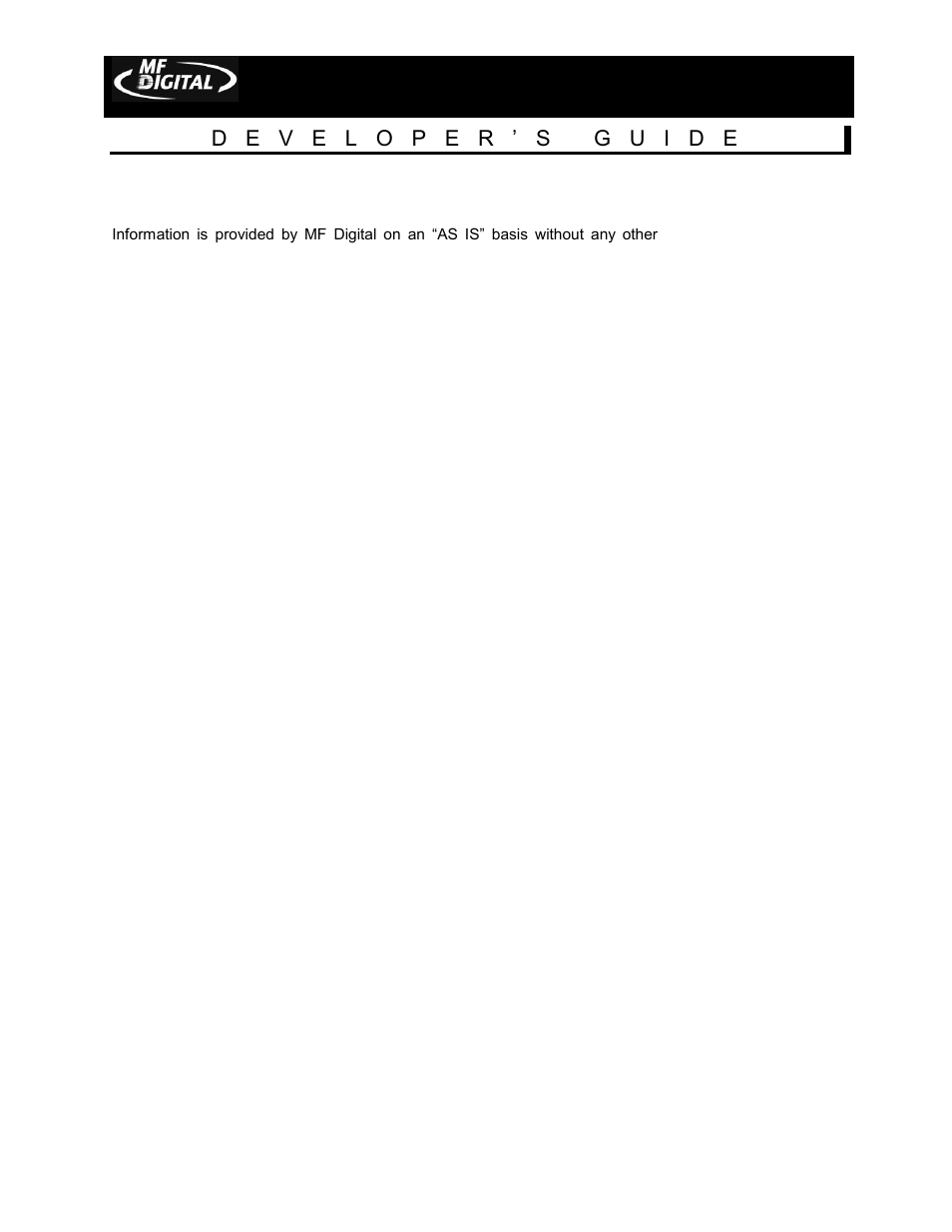 Director easiapi | MF Digital DIRECTOR Developers Guide User Manual | Page 2 / 22