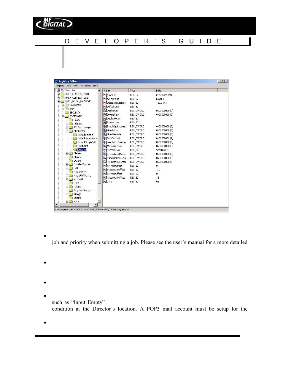 Page 20 | MF Digital DIRECTOR Developers Guide User Manual | Page 20 / 22
