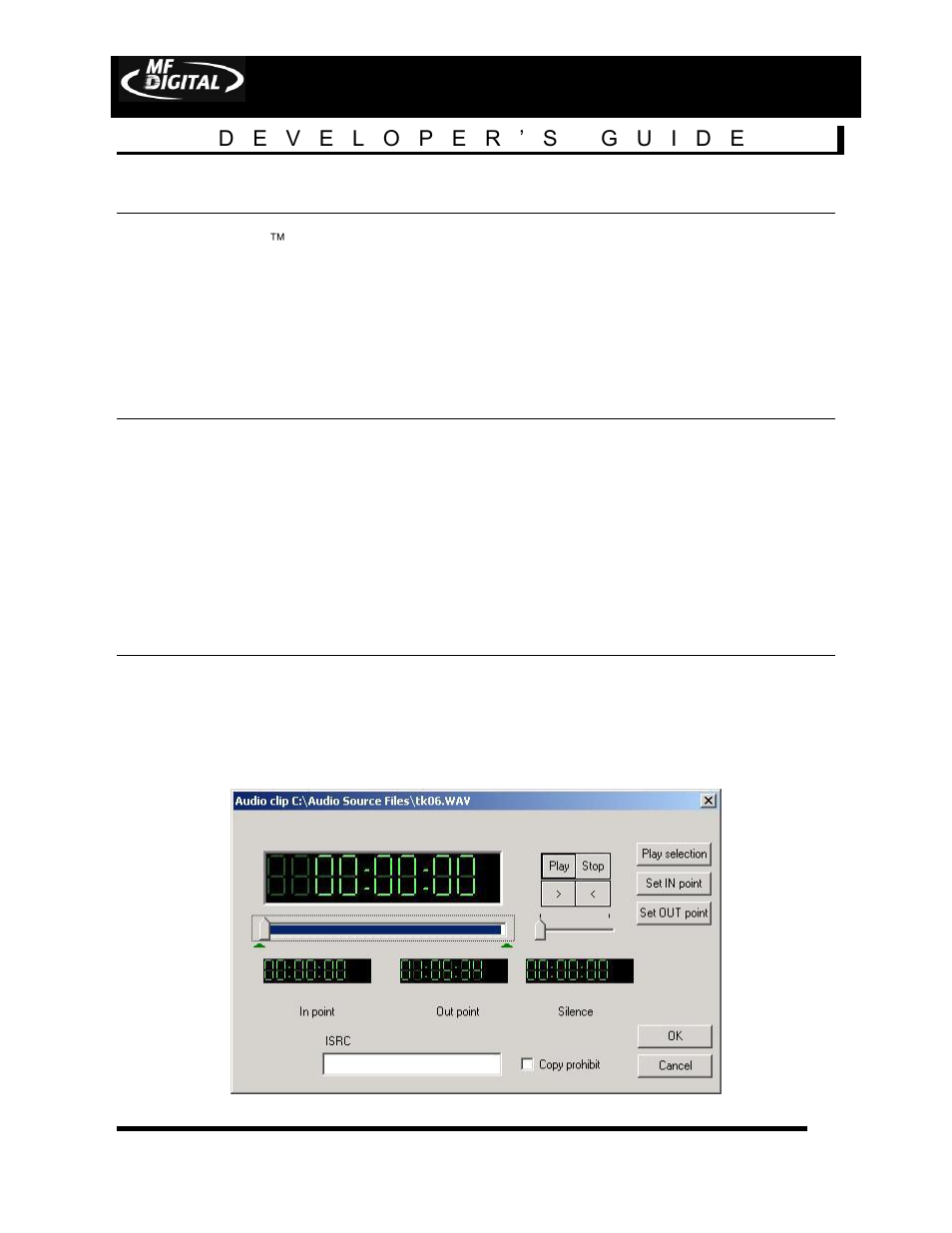 Etwork, Ntegration, Hared | Esource, Lient, Upport, Page 7 | MF Digital DIRECTOR Developers Guide User Manual | Page 7 / 22