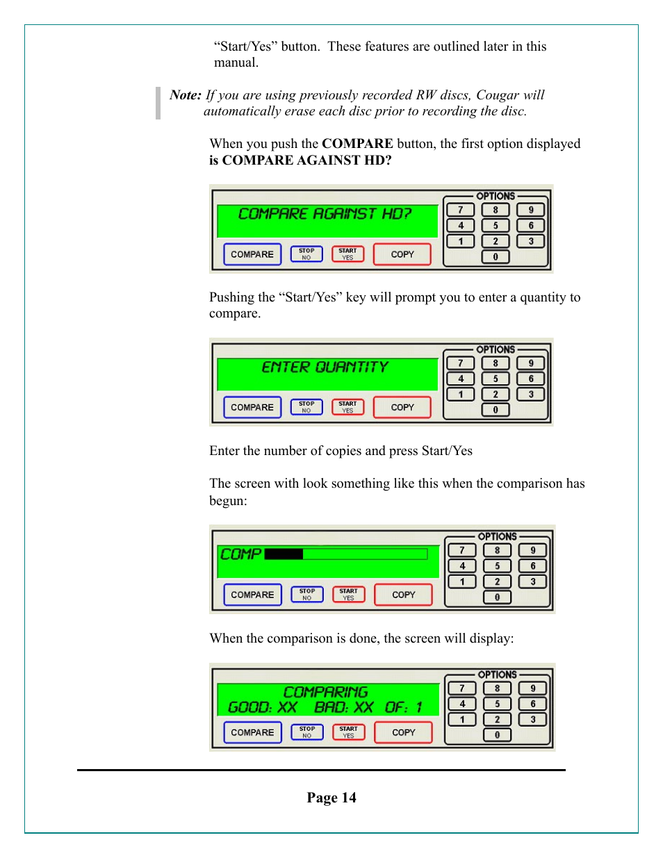 MF Digital Cougar 6600 Manual User Manual | Page 14 / 33