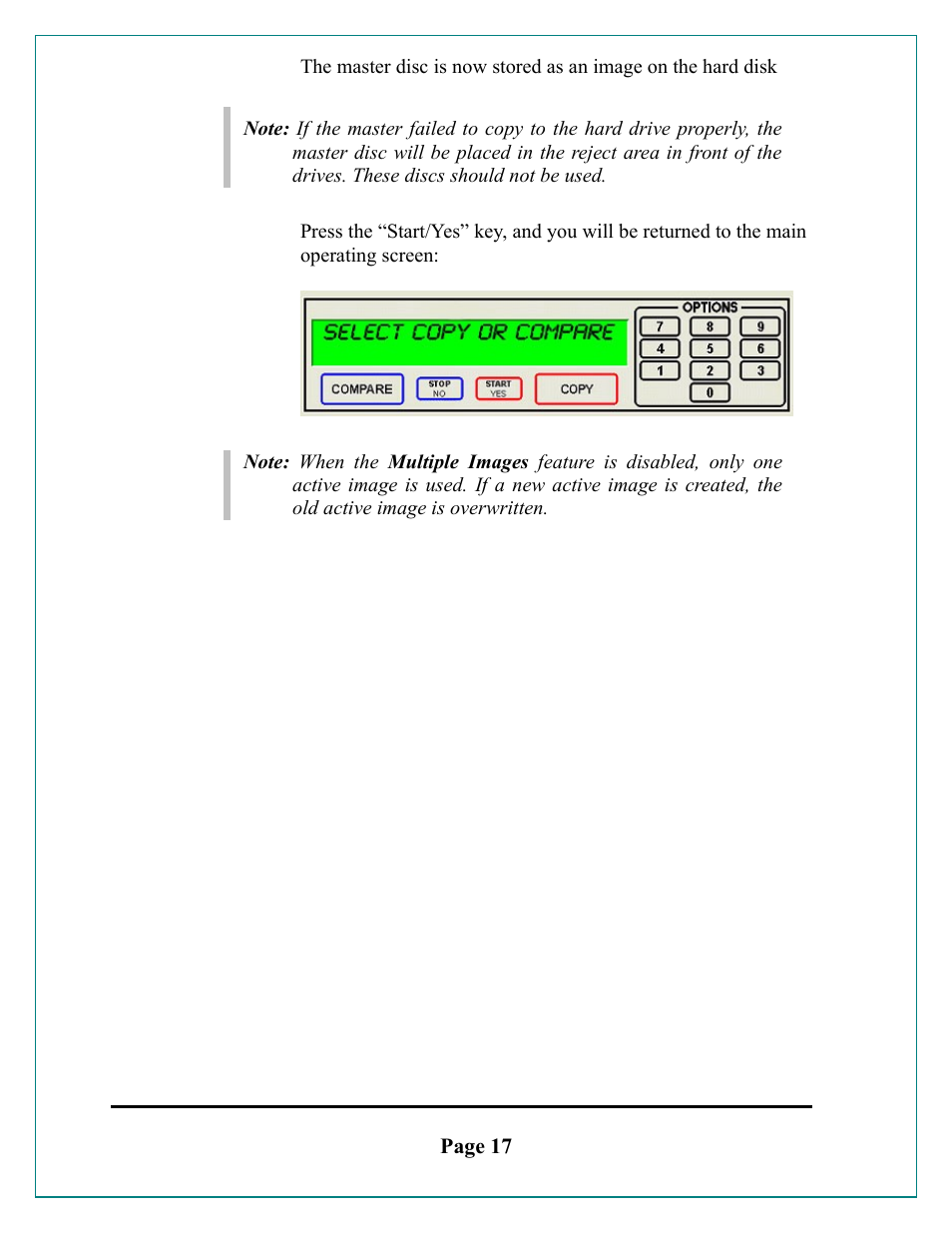 MF Digital Cougar 6600 Manual User Manual | Page 17 / 33