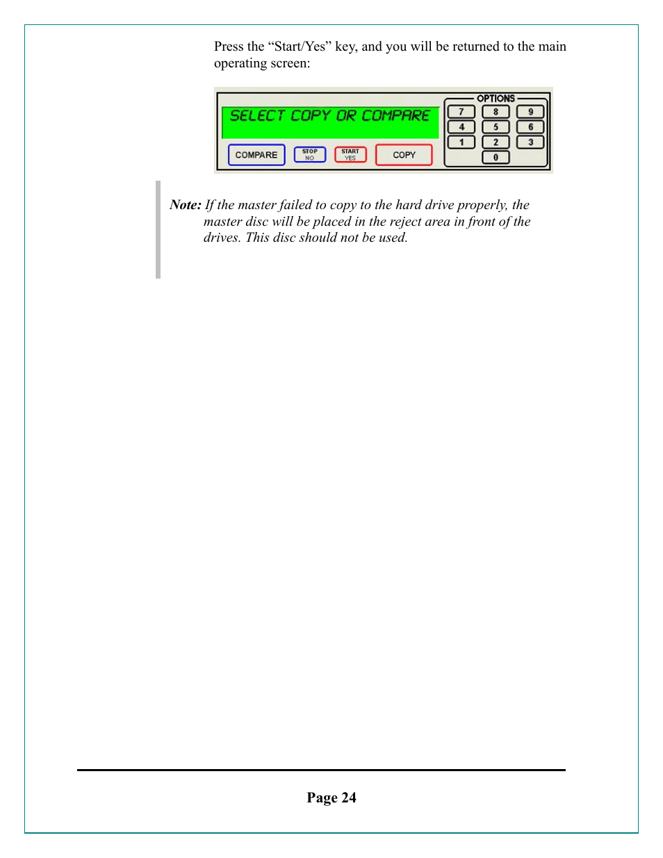MF Digital Cougar 6600 Manual User Manual | Page 24 / 33