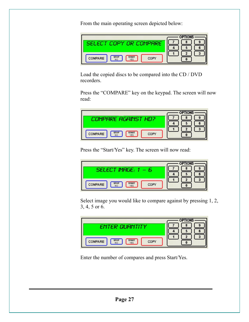 MF Digital Cougar 6600 Manual User Manual | Page 27 / 33