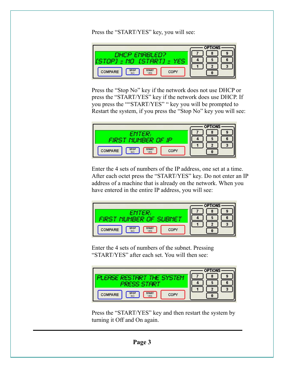 MF Digital Cougar 6600 Client User Manual | Page 3 / 10