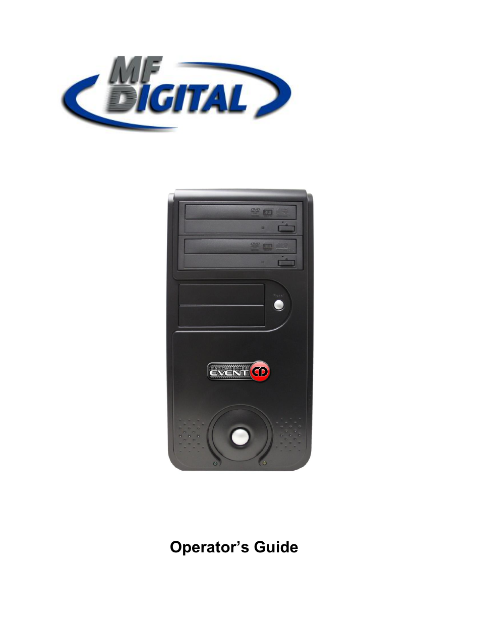 MF Digital 5200 Live Series EventCD User Manual | 21 pages
