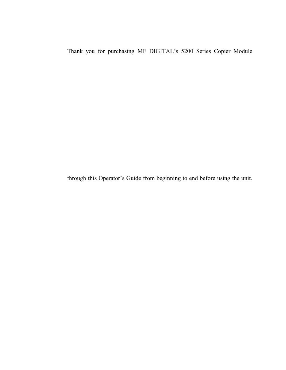 Bout, Digital, Xpect | Roduct, Anual | MF Digital 5200 Live Series EventCD User Manual | Page 5 / 21