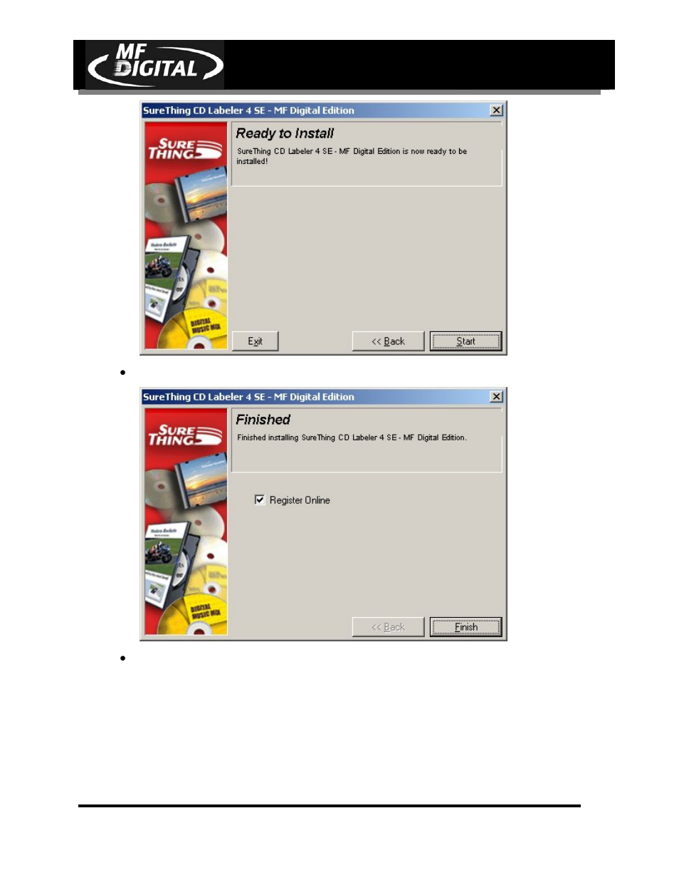 Page 30, Cd-3706/p, Operator’s guide | Picojet, Pj-6000 operator’s guide | MF Digital PicoJet 6000 CD/DVD User Manual | Page 31 / 36