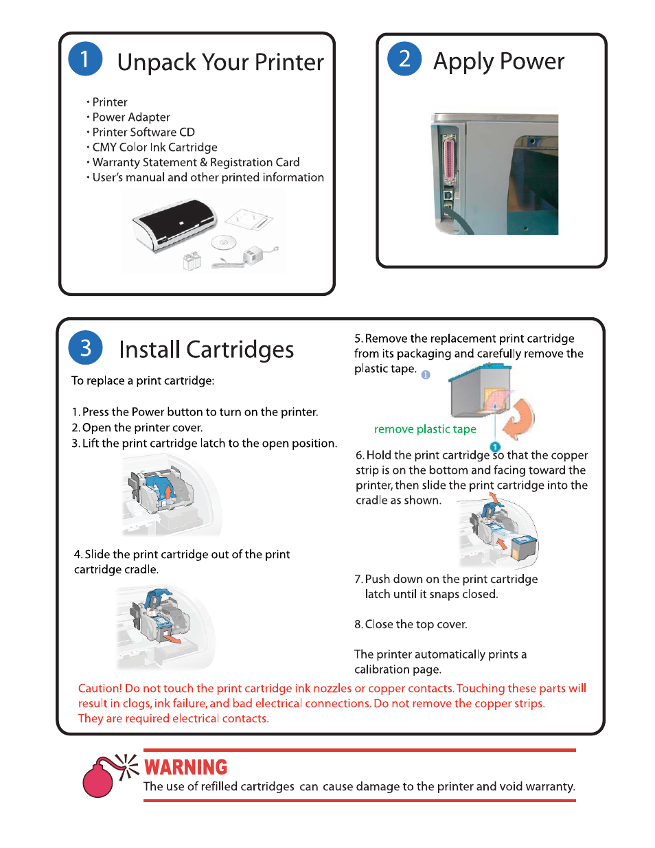 MF Digital PicoJet SureThing Setup Guide User Manual | Page 2 / 12
