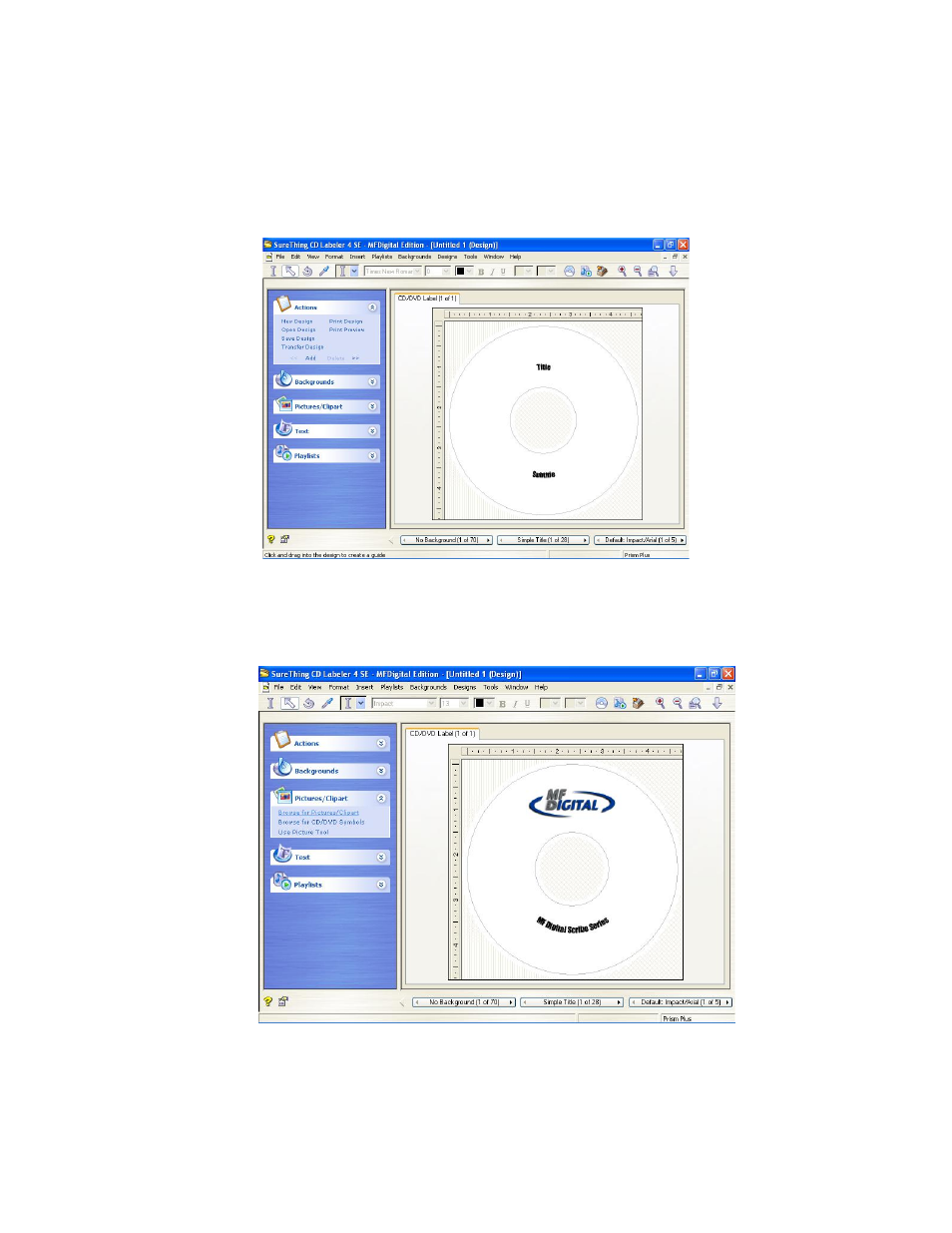 Creating an std file | MF Digital PicoJet SureThing Setup Guide User Manual | Page 9 / 12