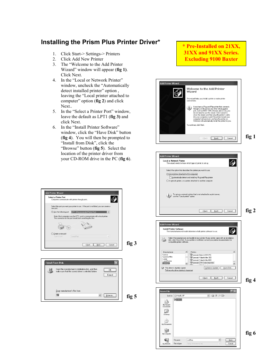 Installing the prism plus printer driver | MF Digital Prism Plus CD Designer Setup Guide User Manual | Page 3 / 12