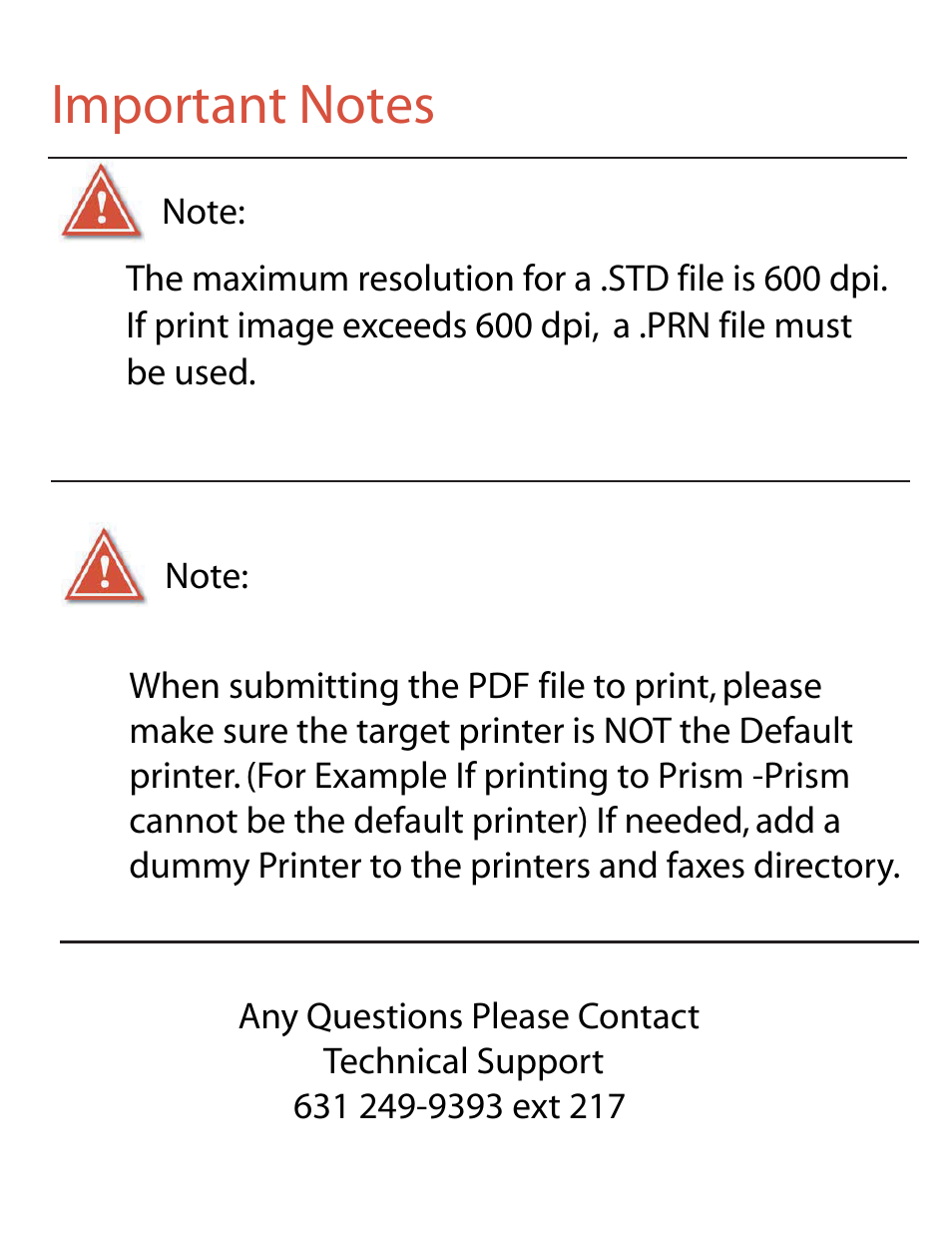 MF Digital Prism Plus SureThing Setup Guide User Manual | Page 8 / 12