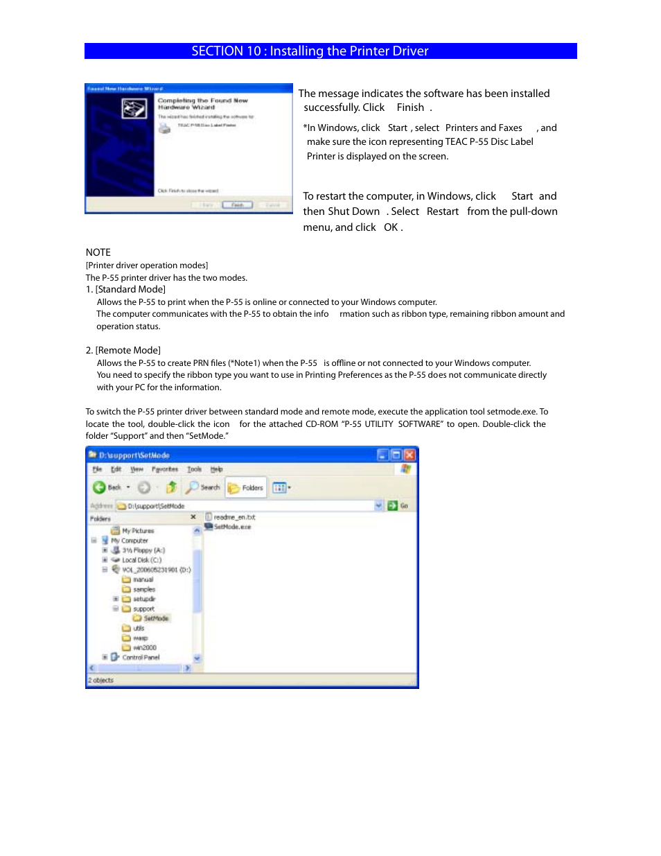 MF Digital Teaс P55 SureThing Setup Guide User Manual | Page 7 / 20