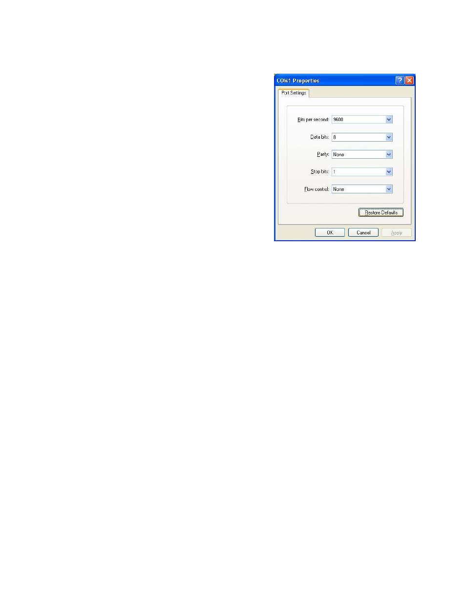 MF Digital Windows XP - Setting Up A Hyperterminal Connection User Manual | Page 2 / 3