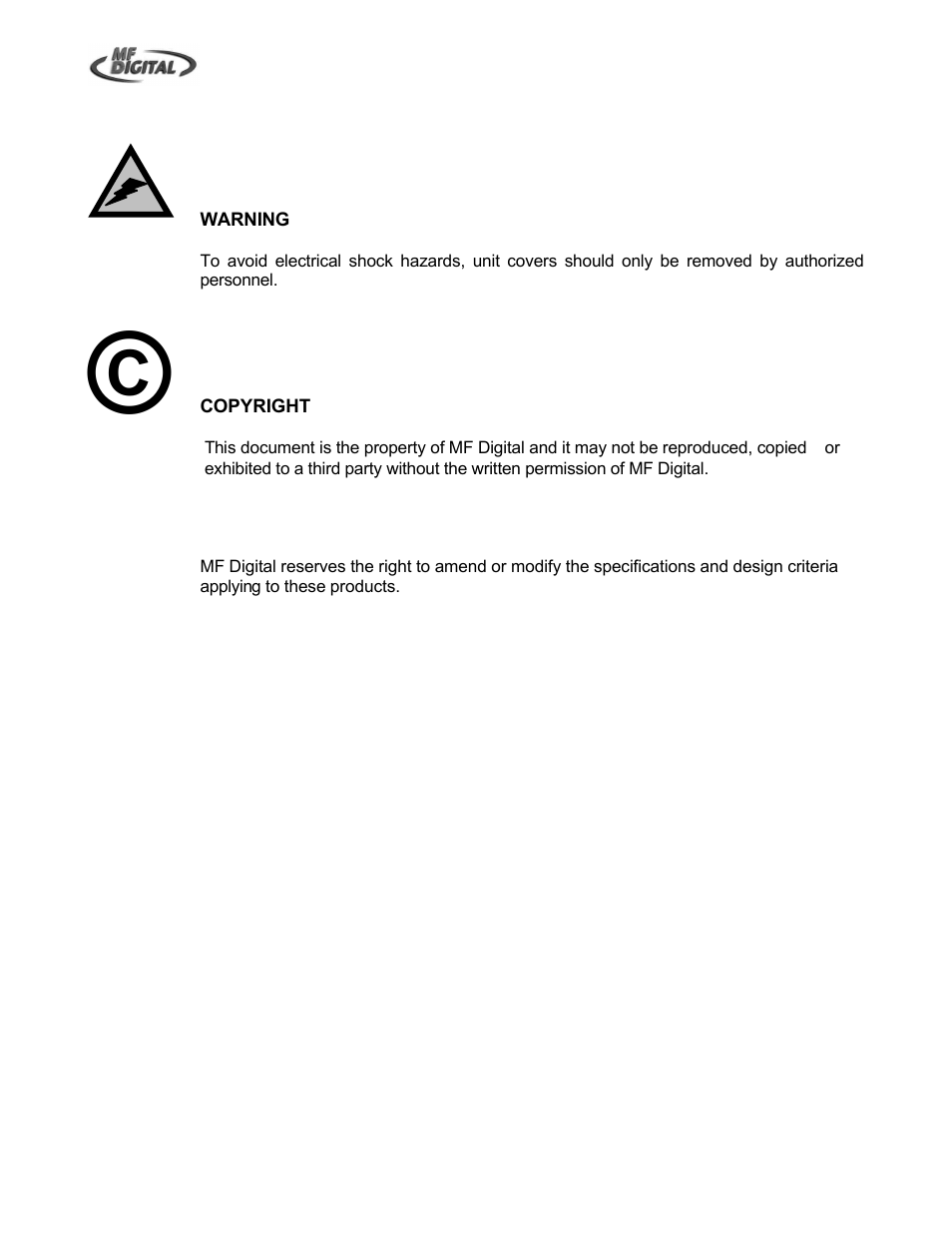 MF Digital OptiEC Inkjet Manual User Manual | Page 3 / 34