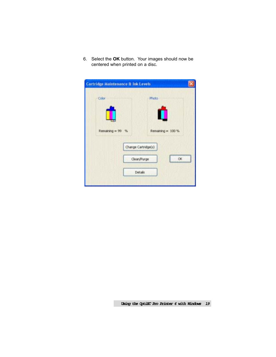 MF Digital OptiEC Pro 6 User Manual | Page 23 / 35