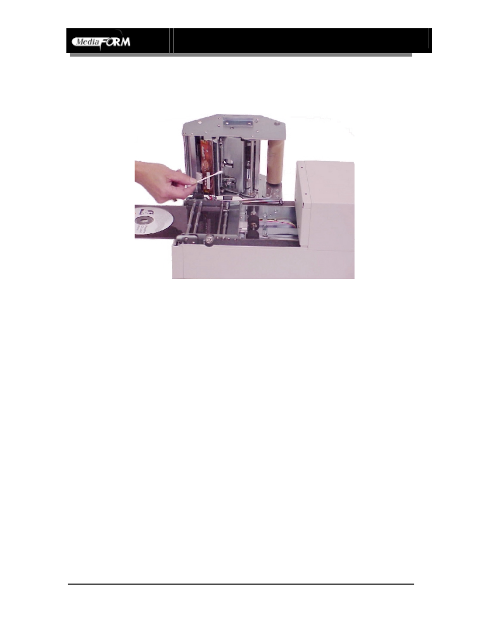 Printhead cleaning procedure | MF Digital Spectrum 2 Thermal (Rev: 03/05/01) User Manual | Page 36 / 73
