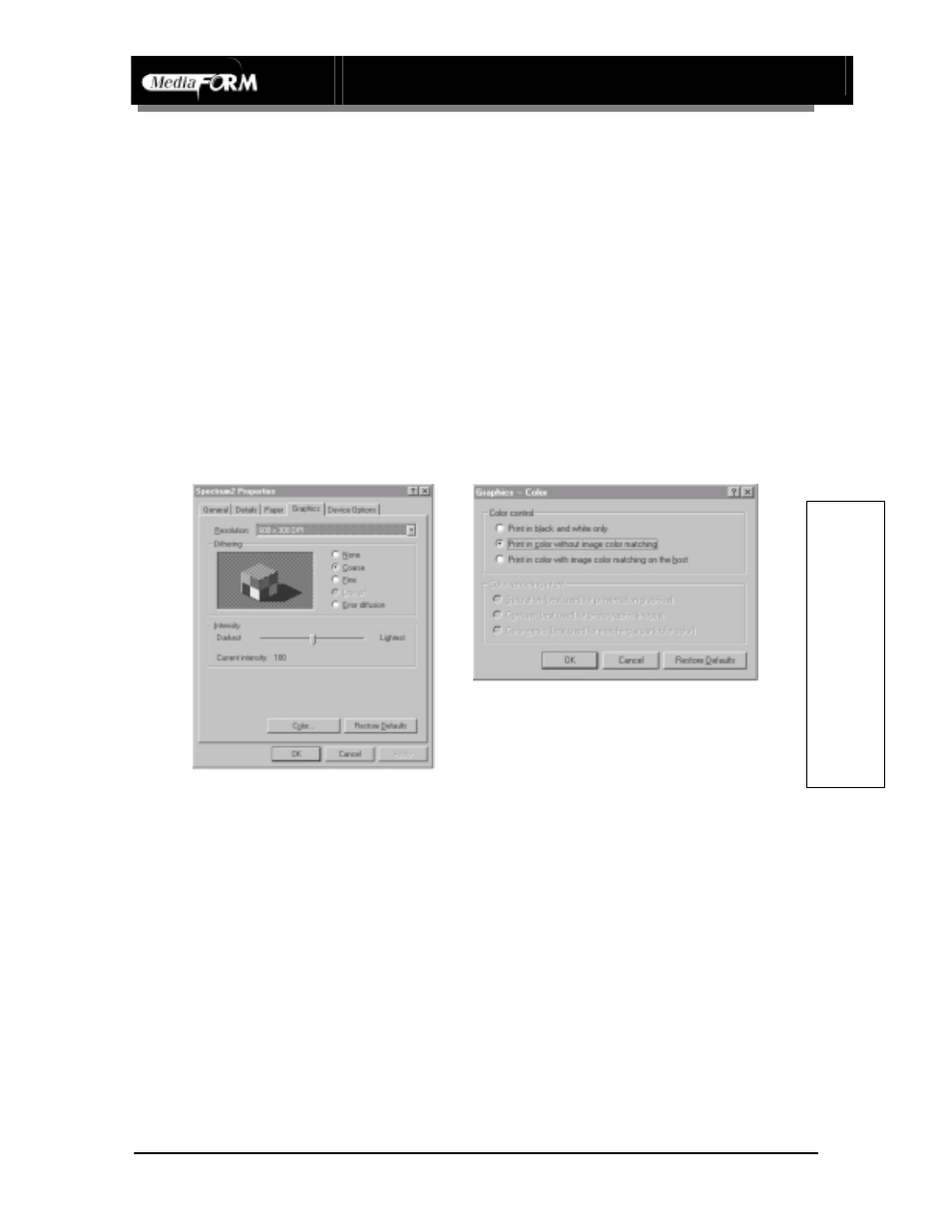 MF Digital Spectrum 2 Thermal (Rev: 03/05/01) User Manual | Page 53 / 73