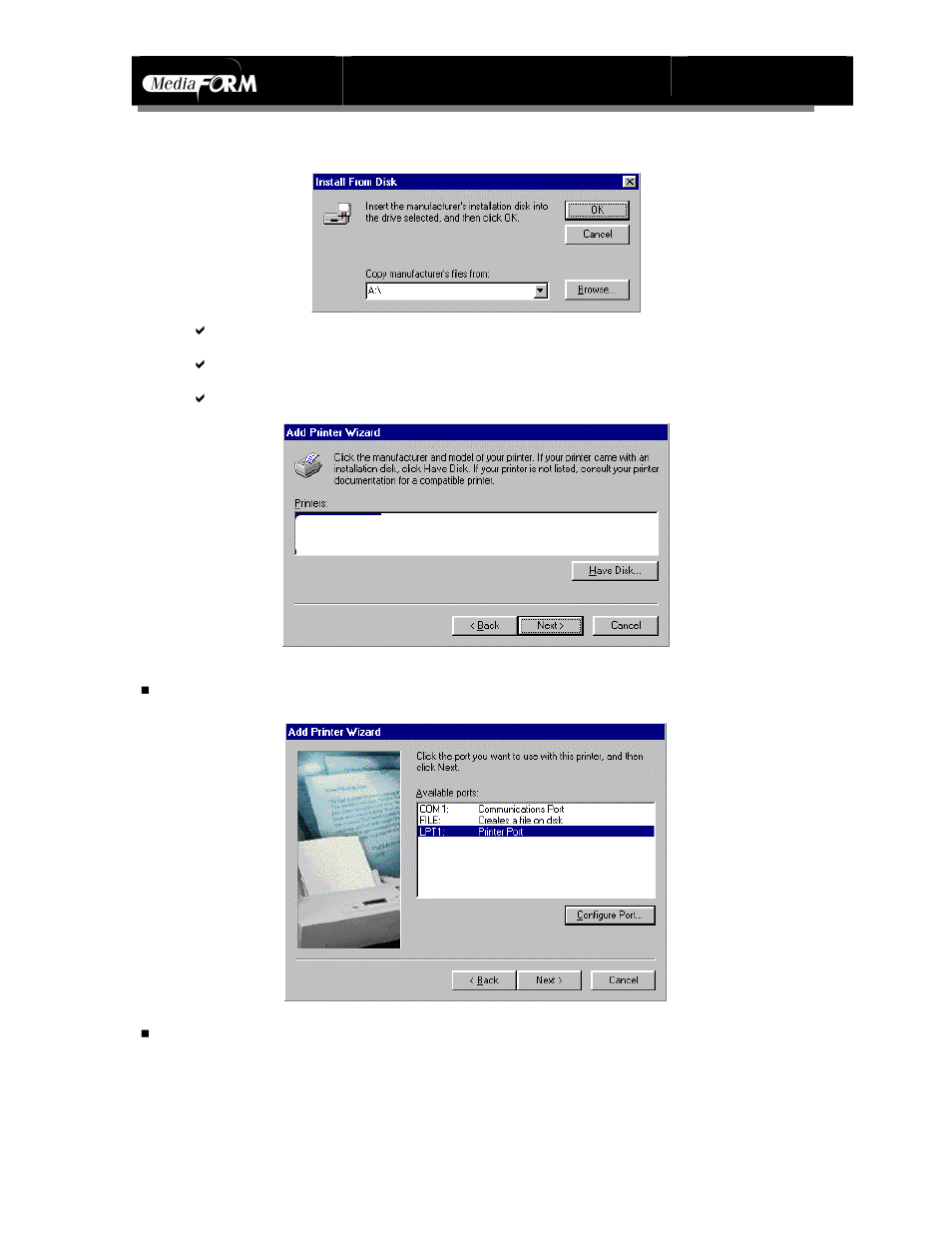 MF Digital Spectrum Designer Software for Spectrum 2 Thermal Printer (Rev: 03/05/01) User Manual | Page 7 / 37
