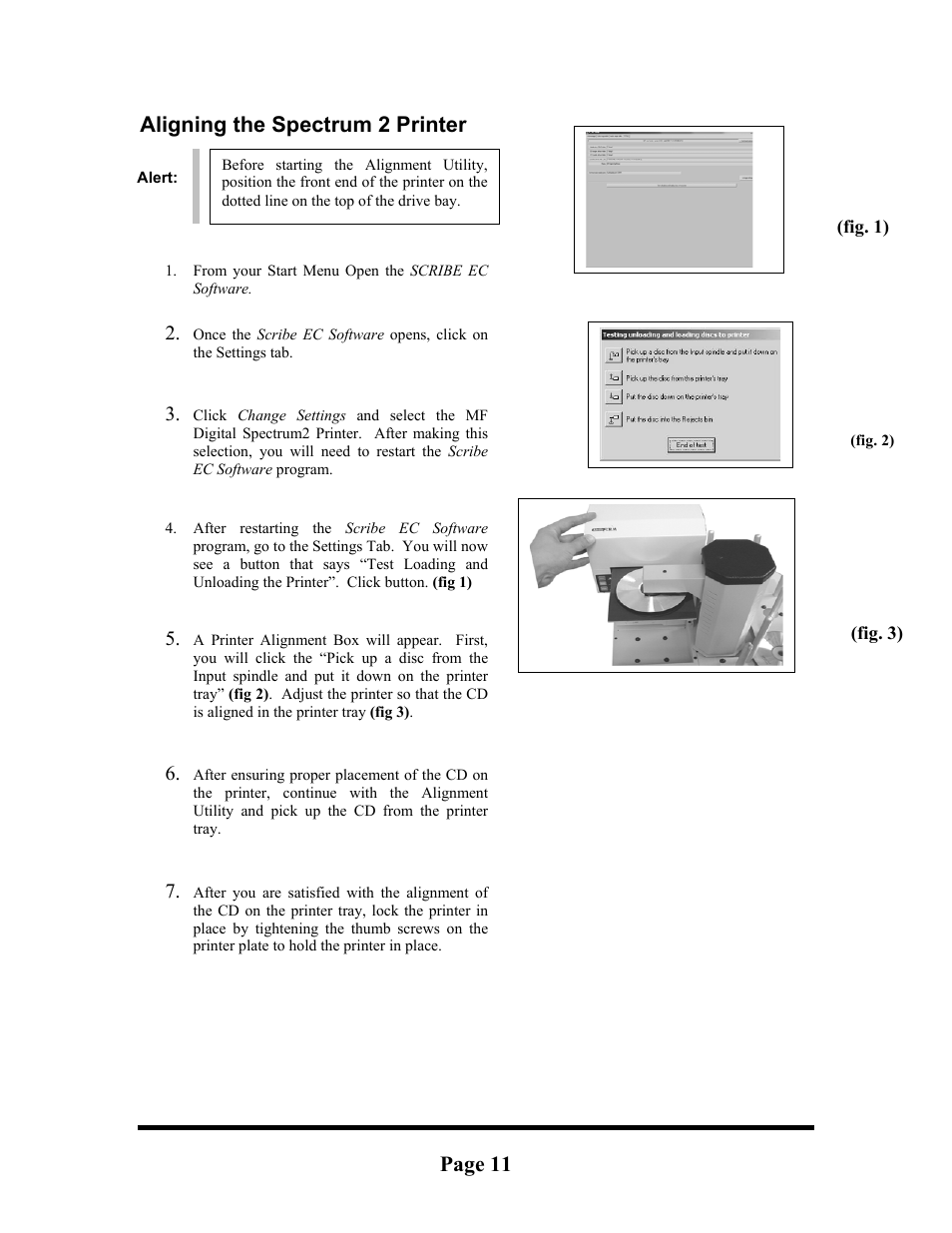 MF Digital Spectrum 2 Thermal Installation Guide User Manual | Page 11 / 11