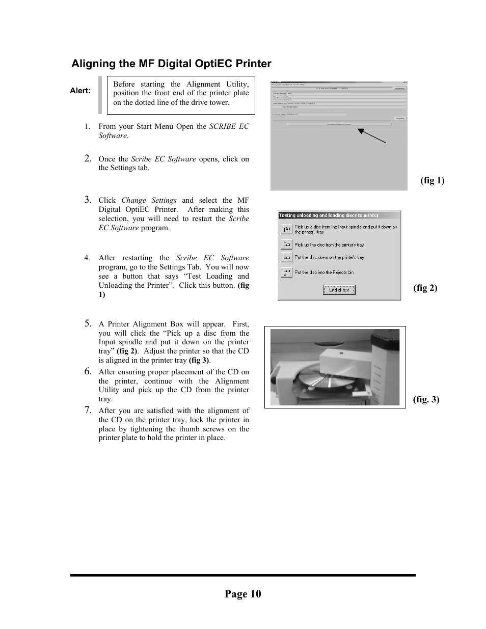 MF Digital OptiEC User Manual | Page 10 / 10