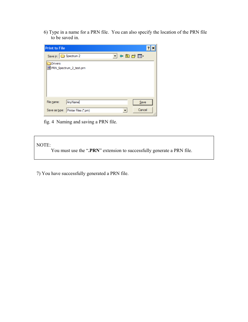 MF Digital Spectrum 2 Test PRN File User Manual | Page 2 / 2