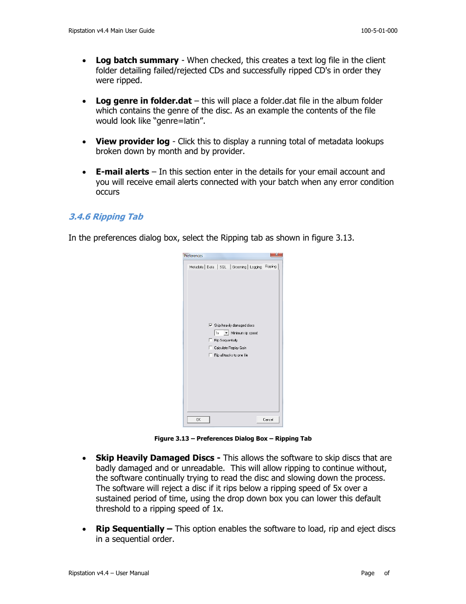 6 ripping tab | MF Digital Ripstation v4.4.15.0 User Manual | Page 24 / 34