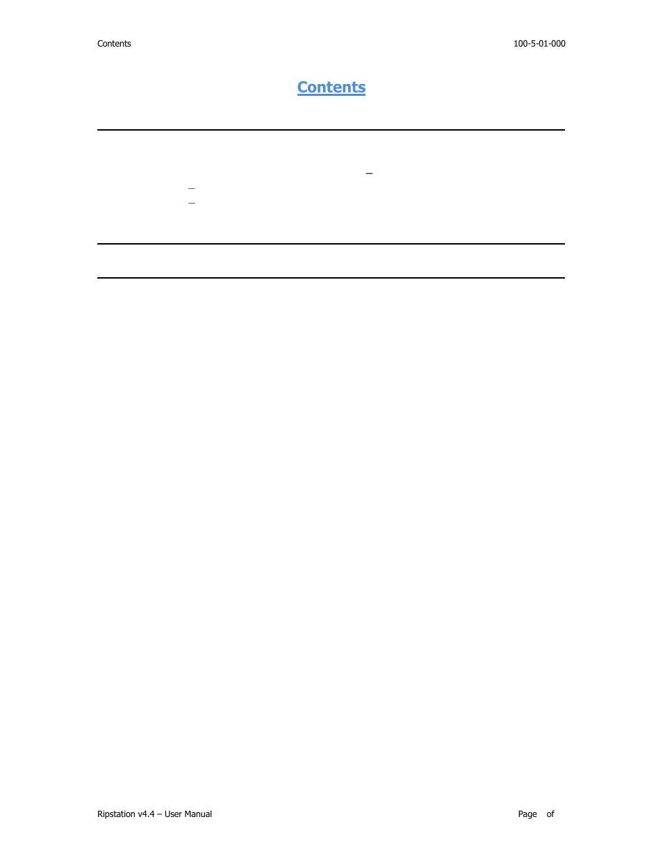 MF Digital Ripstation v4.4.15.0 User Manual | Page 6 / 34