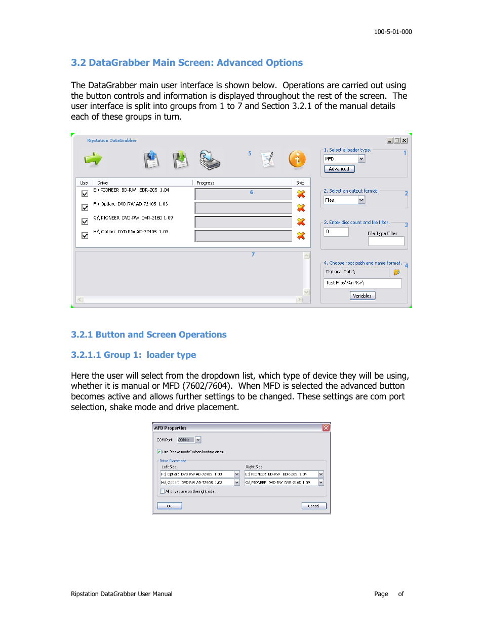 MF Digital Ripstation DataGrabber V1.0.35.0 User Manual | Page 12 / 23