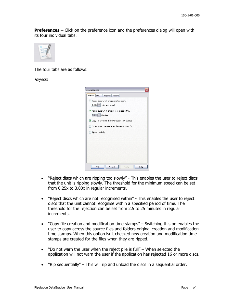 MF Digital Ripstation DataGrabber V1.0.35.0 User Manual | Page 17 / 23