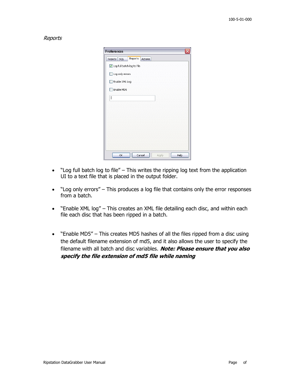 MF Digital Ripstation DataGrabber V1.0.35.0 User Manual | Page 19 / 23