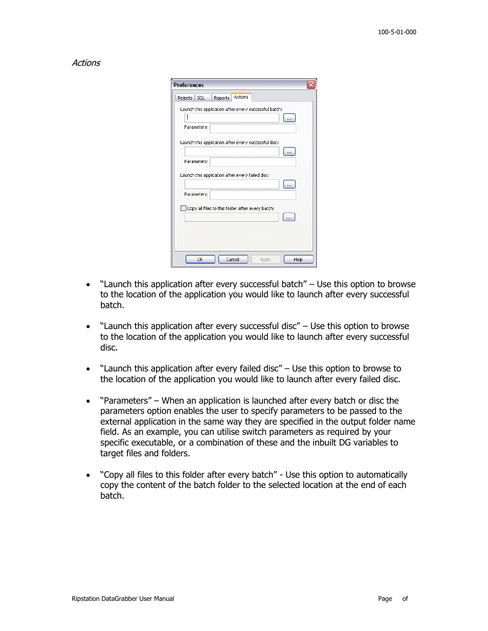 MF Digital Ripstation DataGrabber V1.0.35.0 User Manual | Page 20 / 23