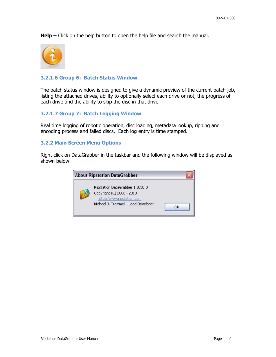 MF Digital Ripstation DataGrabber V1.0.35.0 User Manual | Page 21 / 23