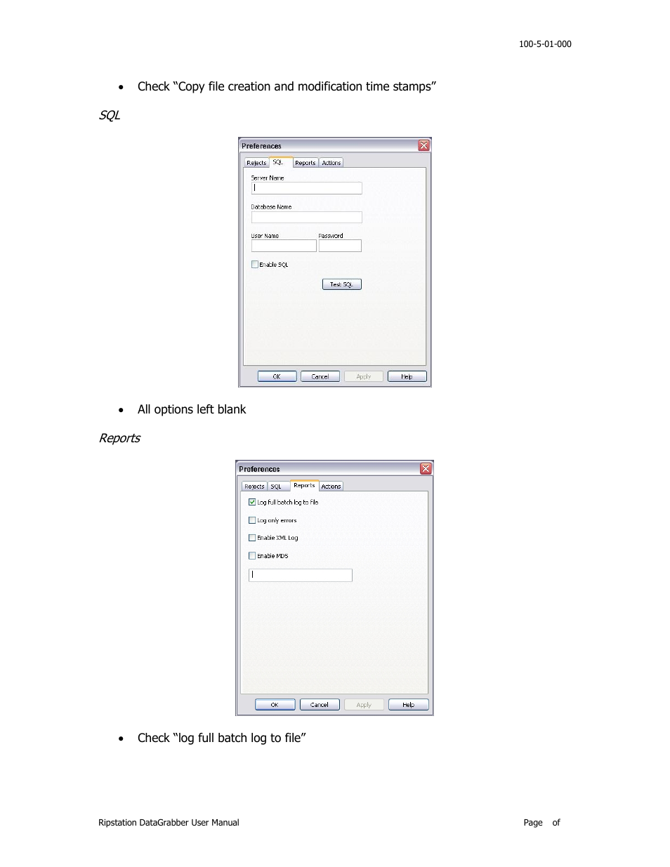 MF Digital Ripstation DataGrabber V1.0.35.0 User Manual | Page 9 / 23
