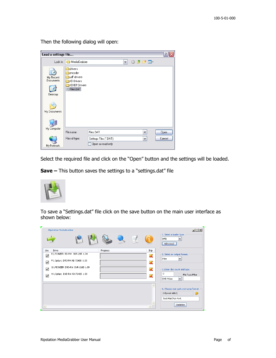 MF Digital Ripstation MediaGrabber V1.0.35.0 User Manual | Page 16 / 28