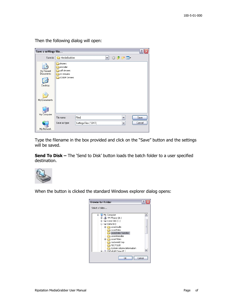 MF Digital Ripstation MediaGrabber V1.0.35.0 User Manual | Page 17 / 28