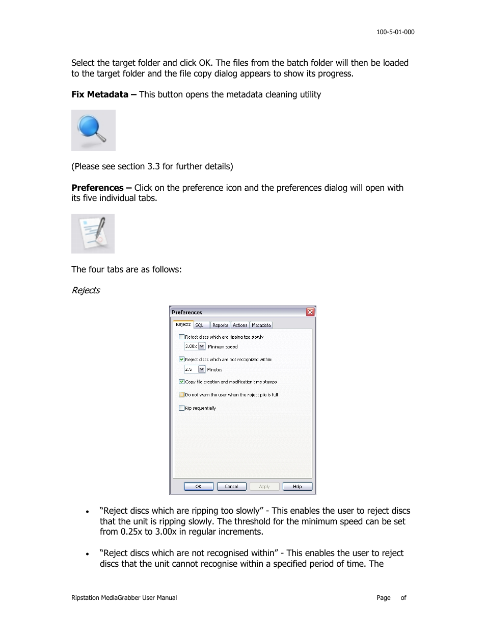 MF Digital Ripstation MediaGrabber V1.0.35.0 User Manual | Page 18 / 28