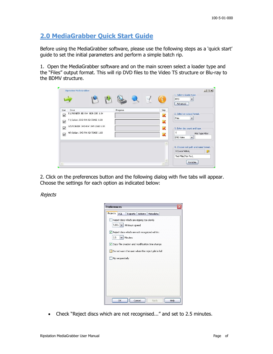 0 mediagrabber quick start guide | MF Digital Ripstation MediaGrabber V1.0.35.0 User Manual | Page 8 / 28