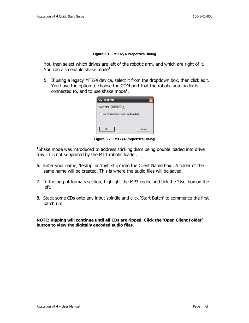 MF Digital Ripstation Lite v4.4.11.0 User Manual | Page 16 / 43