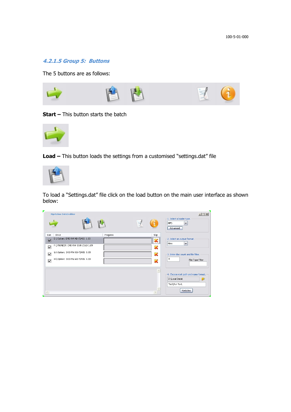 MF Digital Ripstation DataGrabber V1.0.29.0 User Manual | Page 20 / 28