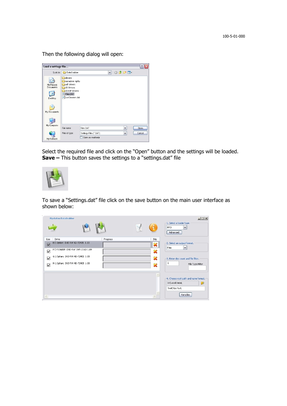 MF Digital Ripstation DataGrabber V1.0.29.0 User Manual | Page 21 / 28