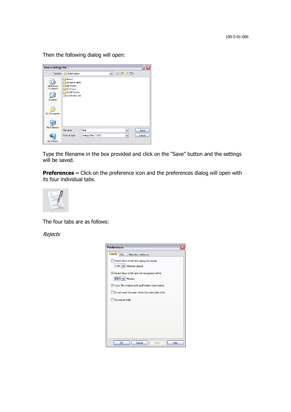 MF Digital Ripstation DataGrabber V1.0.29.0 User Manual | Page 22 / 28