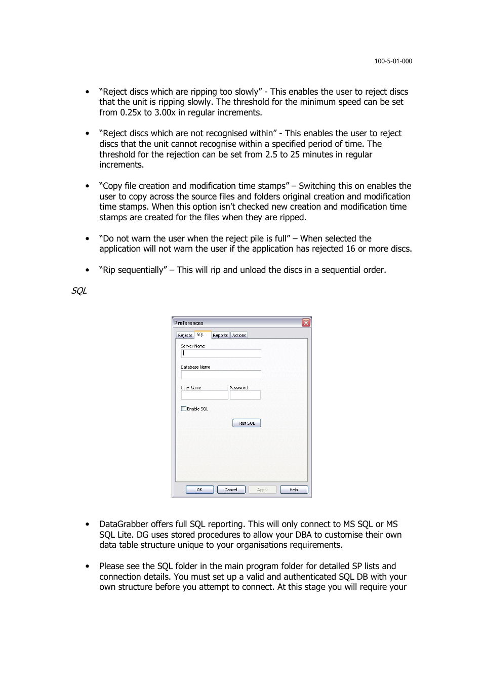 MF Digital Ripstation DataGrabber V1.0.29.0 User Manual | Page 23 / 28