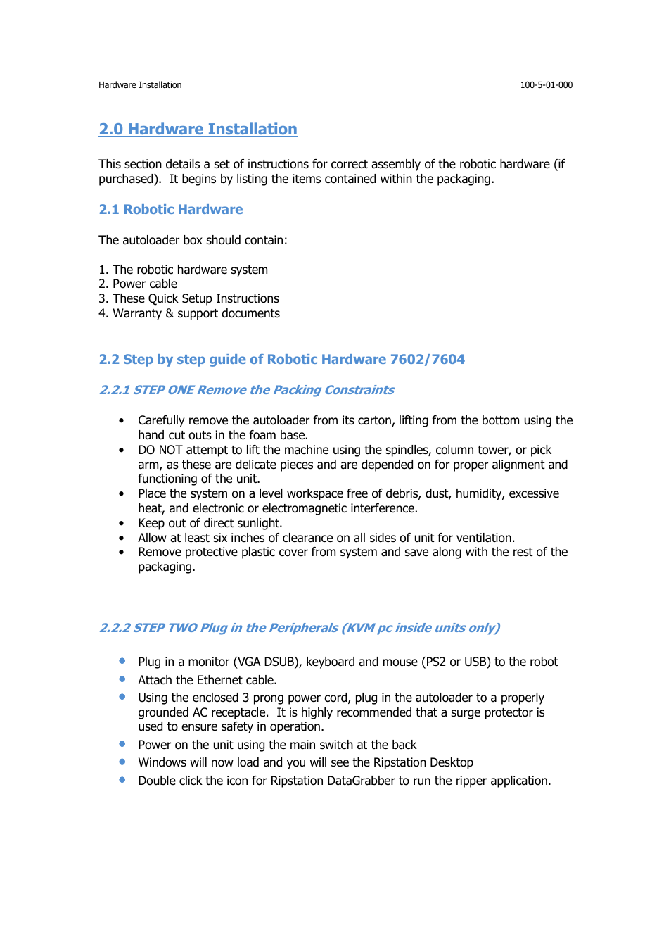 MF Digital Ripstation DataGrabber V1.0.29.0 User Manual | Page 9 / 28