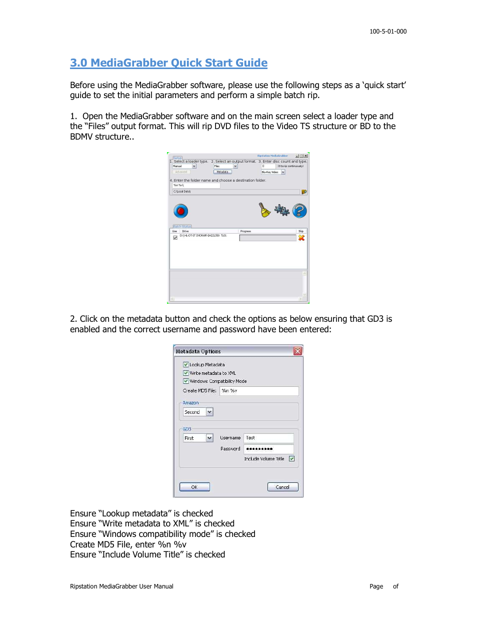 0 mediagrabber quick start guide 16, 0 mediagrabber quick start guide | MF Digital Ripstation MediaGrabber V1.0.29.0 User Manual | Page 16 / 33