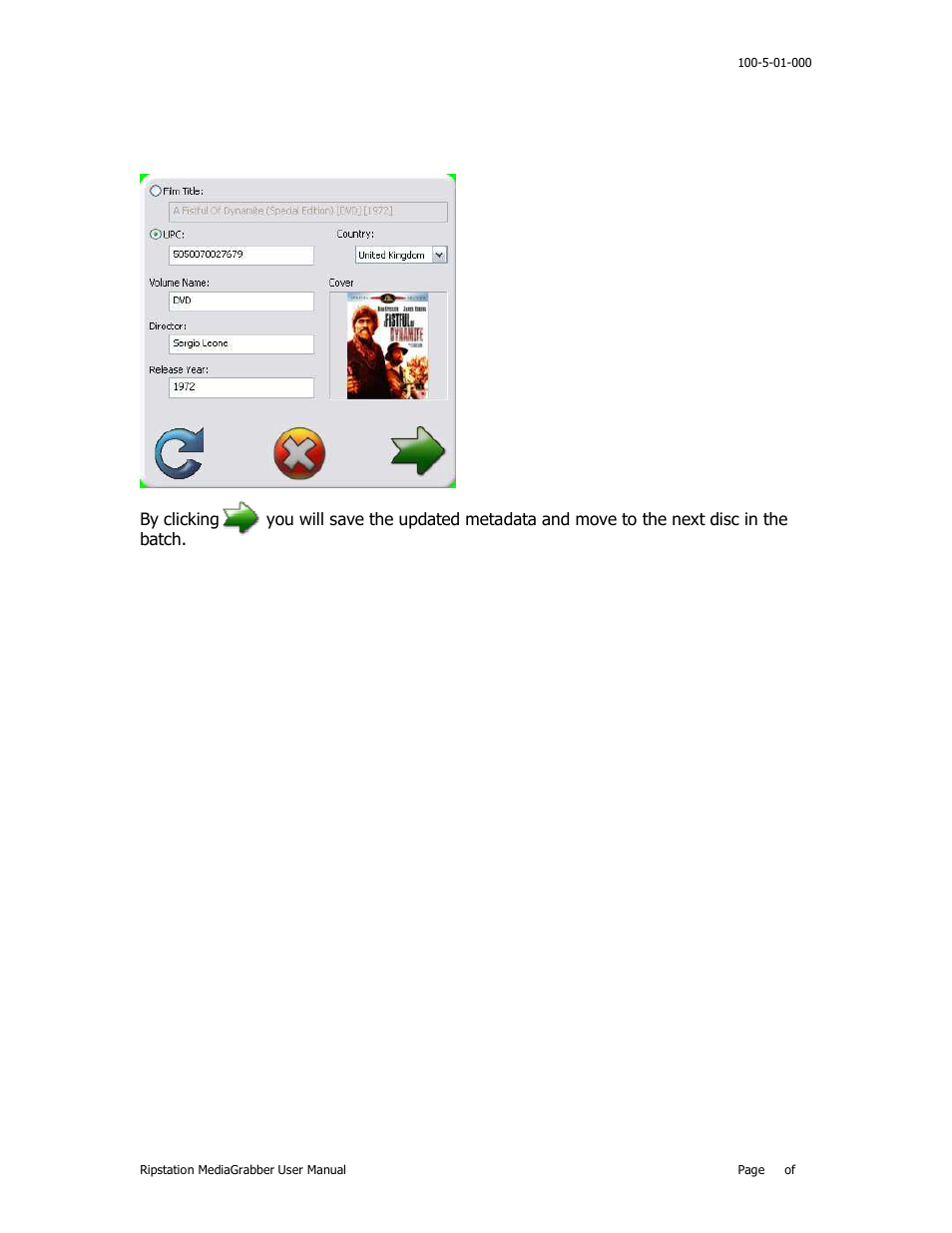 MF Digital Ripstation MediaGrabber V1.0.29.0 User Manual | Page 28 / 33